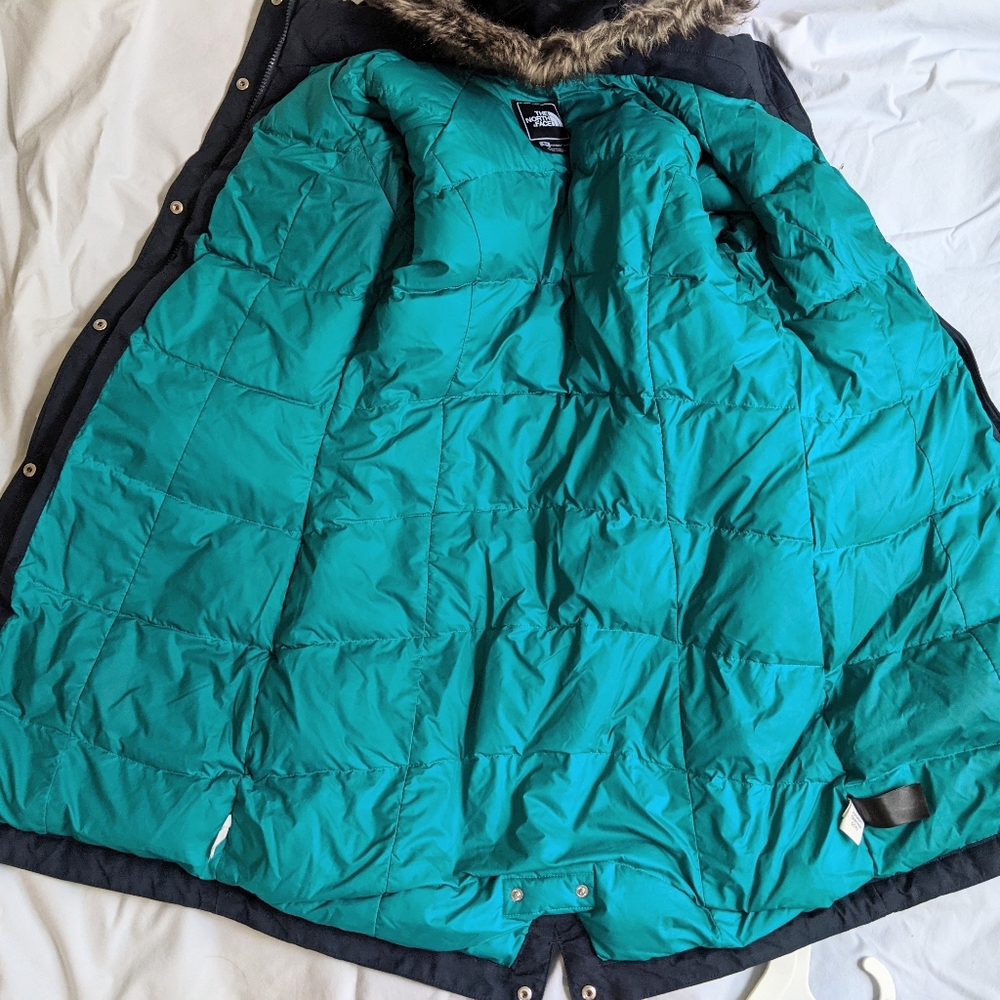 The North Face Women's Arctic down Parka winter coat size SP - Picture 6 of 16